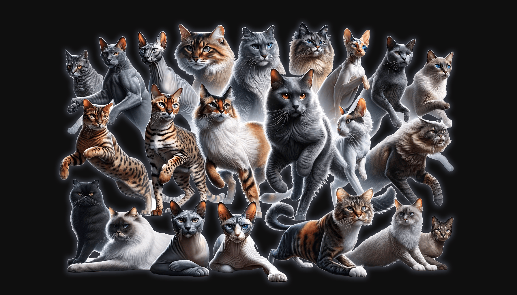 Pick your breed and battle to be the best Cat Champion!